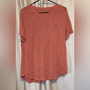 LG Women's Short Sleeve Top - Burnt Orange